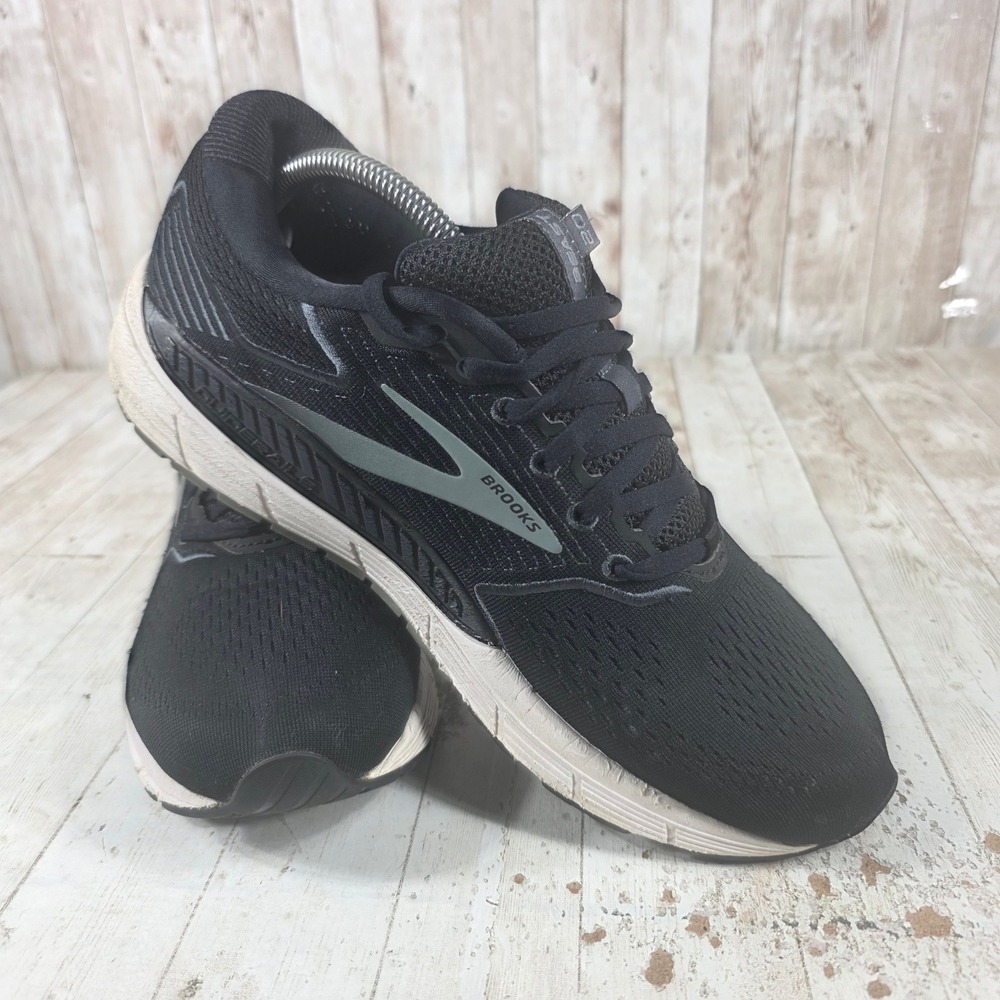 Brooks Beast 20 Mens Running Shoes Black Ebony Grey 1103271D051 Size 10.5 D - Picture 6 of 8